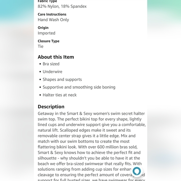 Underwire Bikini Top Size 36 DDD new Black 🖤 - Picture 12 of 12